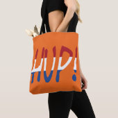 Hup overlaid op NLD Vlag op of stunt Tote Bag (Dichtbij)