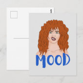 Hup. Roodharige meid Briefkaart (Voorkant / Achterkant)