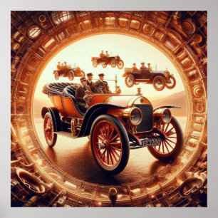 Hupmobile Model 20 Roadster 03x Poster