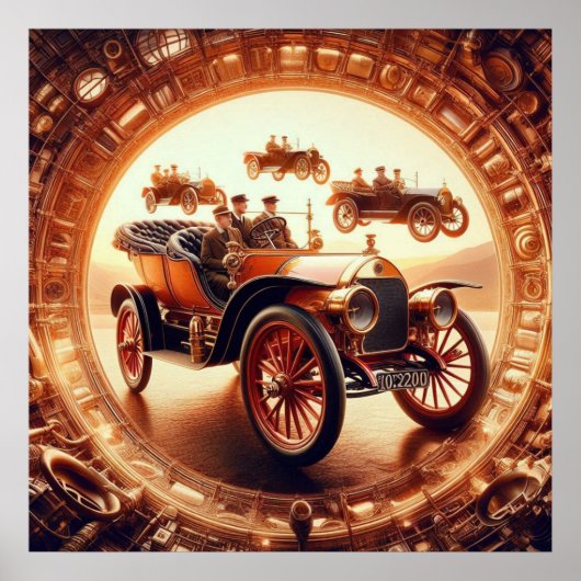 Hupmobile Model 20 Roadster 03x Poster (Voorkant)