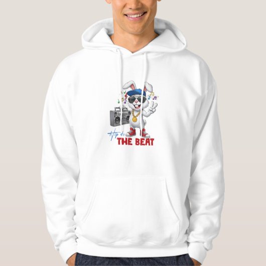 Huppel naar de Beat Hoodie (Voorkant)