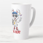 Huppel naar de Beat Latte Mok (Rechterhoek)