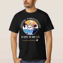 Huppelen door het leven t-shirt