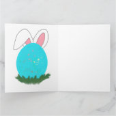 Huppelend over het konijnenpad! kaart (Binnen)