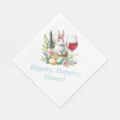 Huppity, Hoppity, Proost! Mooie Pasen Papieren Ser Servet (Hoek)