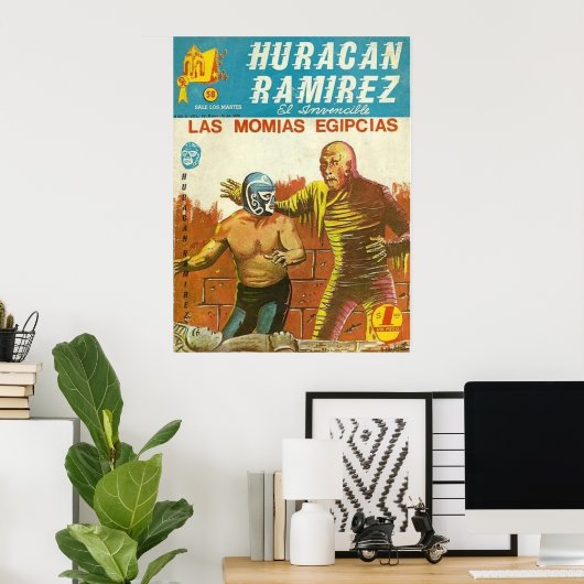 HURACAN RAMIREZ POSTER (Thuiskantoor)