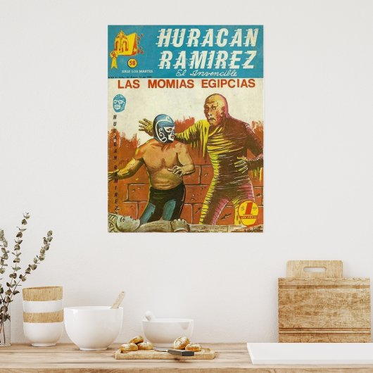 HURACAN RAMIREZ POSTER (Keuken)