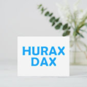 Hurax Dax bayerrisch Bayern Briefkaart (Staand voorkant)