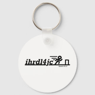 Hurdle for Jesus Sleutelhanger