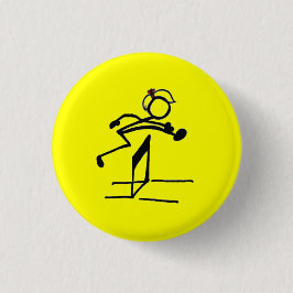 Hurdle stick ronde button 3,2 cm