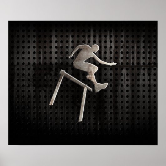 Hurdler; kool poster (Voorkant)