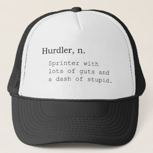 Hurdler, n. trucker pet