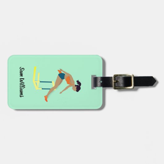 Hurdles Bagagelabel (Voorkant horizontaal)