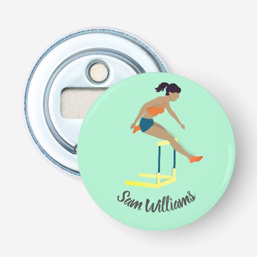 Hurdles Button Flesopener (Voorkant)