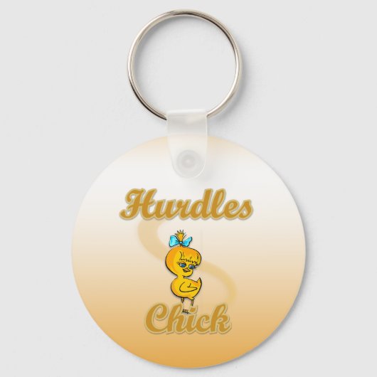 Hurdles Chick Sleutelhanger (Voorkant)