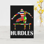 Hurdles Kaart (Gele Bloem)