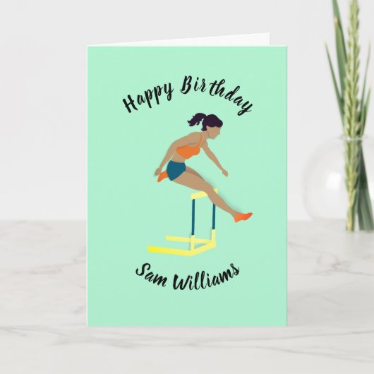 Hurdles Kaart (Voorkant)