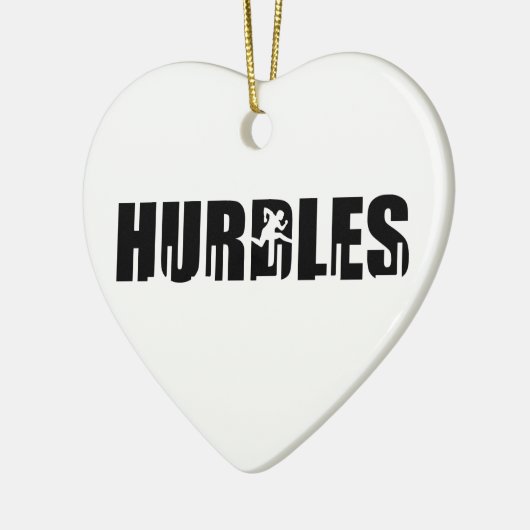 Hurdles Keramisch Ornament (Links)
