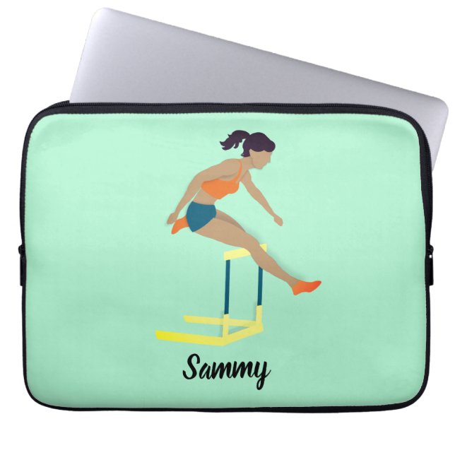 Hurdles Laptop Sleeve (Voorkant)