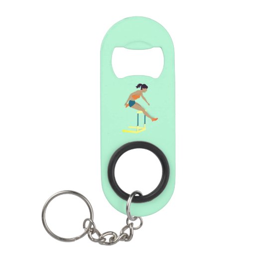 Hurdles Mini Flessenopener (Voorkant)