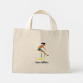 Hurdles Mini Tote Bag (Achterkant)