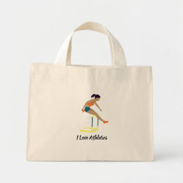 Hurdles Mini Tote Bag