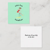 Hurdles Notitiekaartje (Voorkant / Achterkant)