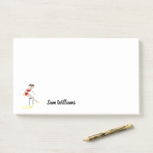 Hurdles Post-it® Notes (Op bureau)