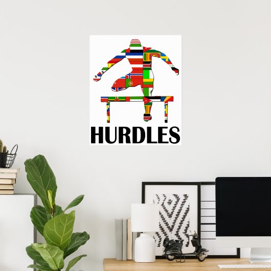 Hurdles Poster (Thuiskantoor)
