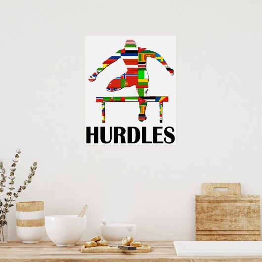 Hurdles Poster (Keuken)