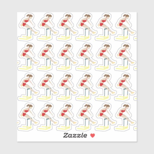 Hurdles Sticker (Vel)