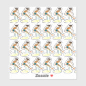 Hurdles Sticker (Vel)
