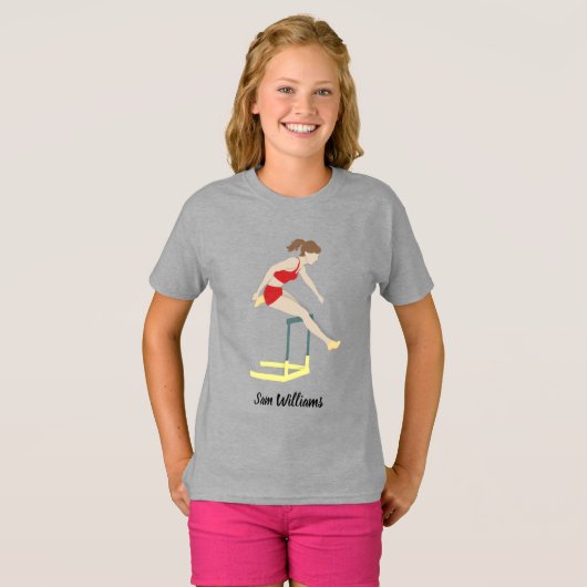 Hurdles T-shirt (Voorkant volledig)