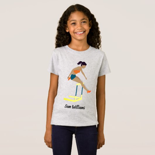 Hurdles T-shirt (Voorkant volledig)