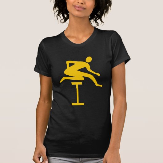 Hurdling - Amber T-shirt (Voorkant)