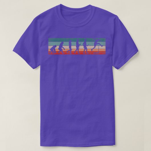 Hurdling Hurdle Runner Track en Field Evolution T-shirt (Design voorkant)
