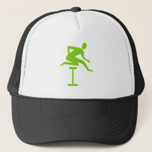 Hurdling - Martian Green Trucker Pet