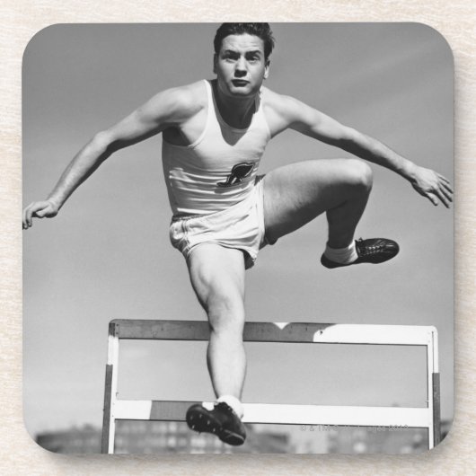 Hurdling Onderzetter (Voorkant)