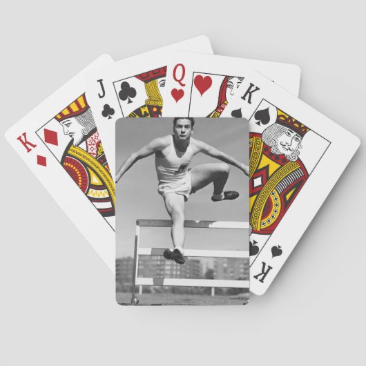 Hurdling Pokerkaarten (Achterkant)