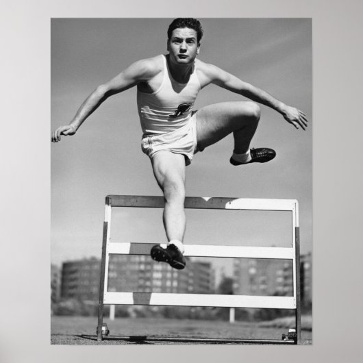 Hurdling Poster (Voorkant)