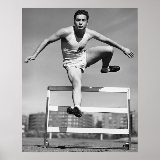 Hurdling Poster (Voorkant)