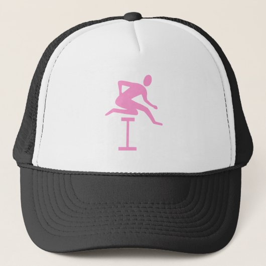 Hurdling - Roze Trucker Pet (Voorkant)