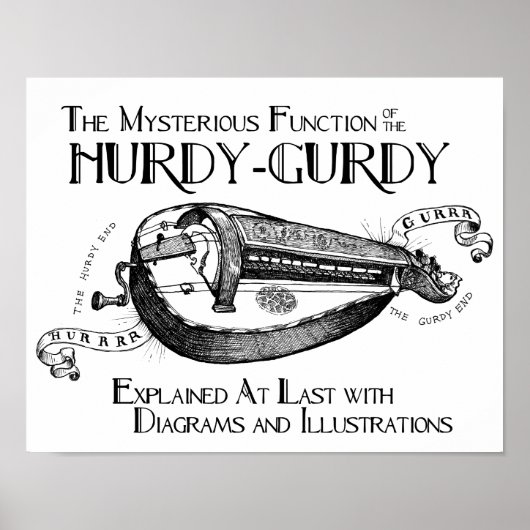 Hurdy-Gurdy poster (Voorkant)
