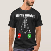 Hurdy Gurdys mobiele T-shirt (Voorkant)