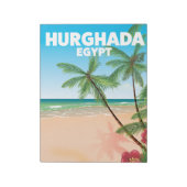Hurghada Egypte reisposter Notitieblok (Linkerzijde)