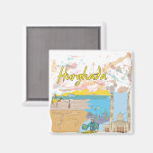 Hurghada Magneet (Voorkant / Achterkant)