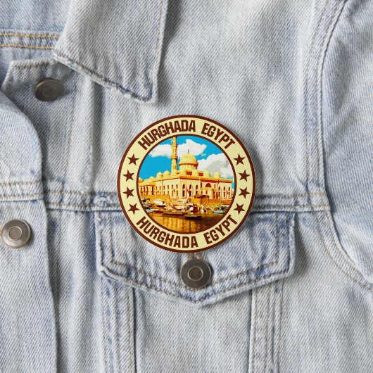 Hurghada Ronde Button 7,6 Cm (In situ)