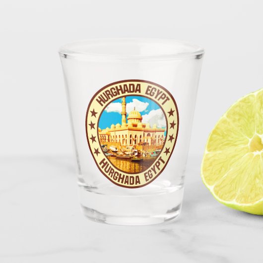 Hurghada Shot Glas (Voorkant)