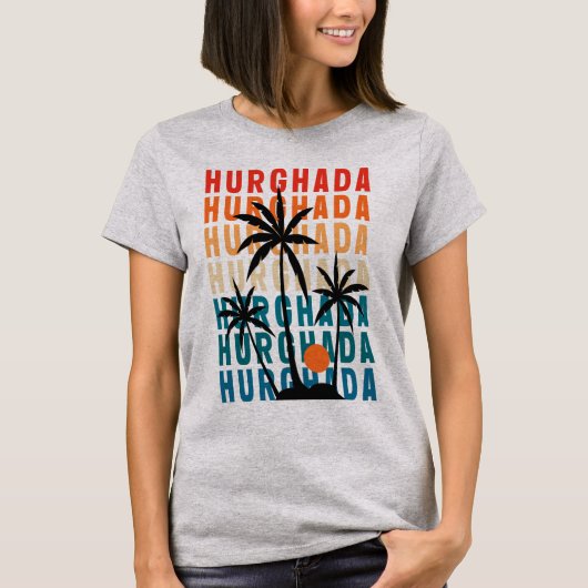 Hurghada T-Shirt, dames T-shirt (Voorkant)
