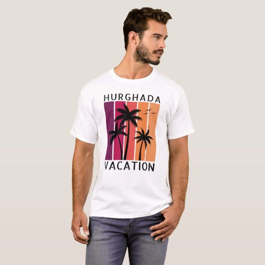 Hurghada Vacation T-Shirt (Voorkant volledig)